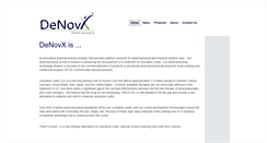 Desktop Screenshot of denovx.com